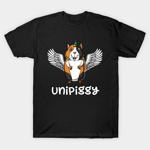 Guinea Pig Unicorn T-Shirt by underheaven